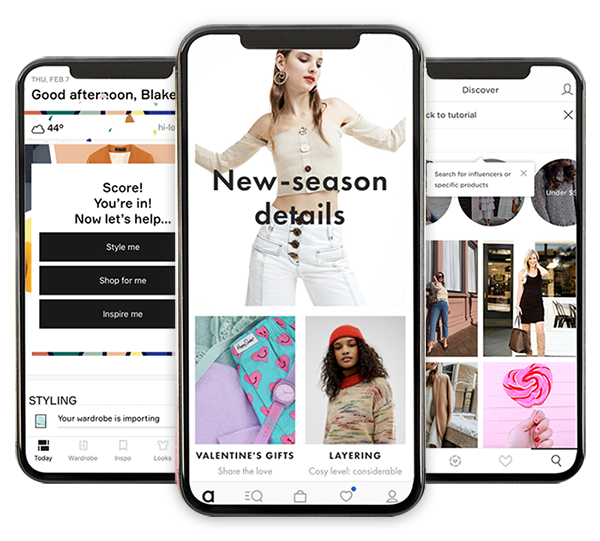 Fashion App Interface