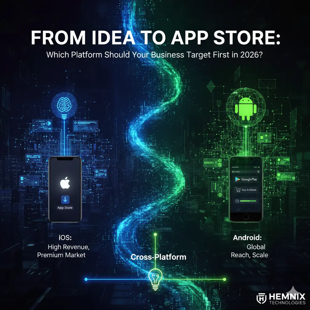 From Idea to App Store: Which Platform Should Your Business Target First in 2026?