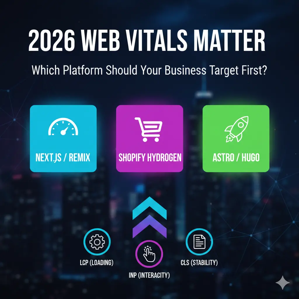 Web Vitals Matter: Which Platform Should Your Business Target First in 2026?