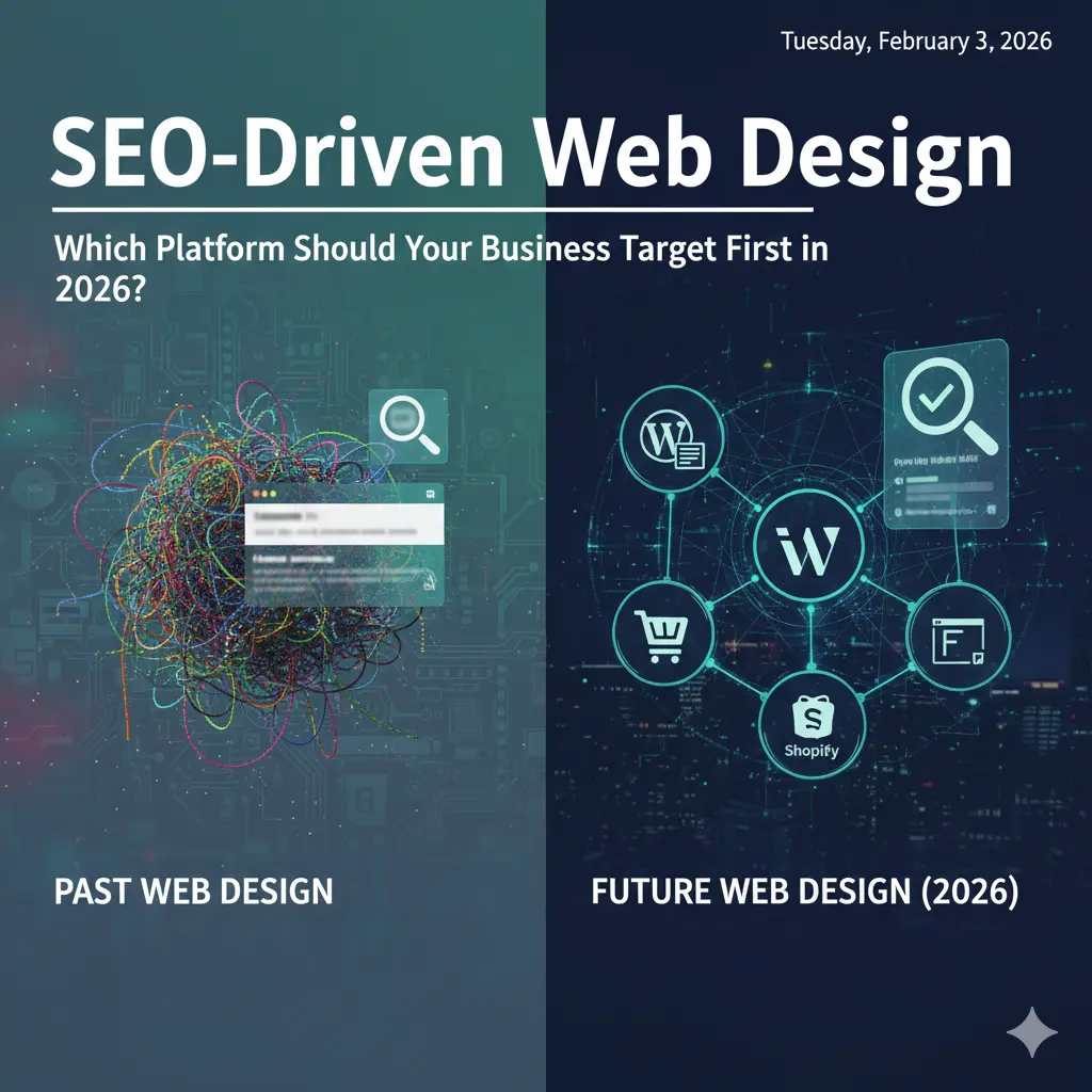 SEO-Driven Web Design: Which Platform Should Your Business Target First in 2026?