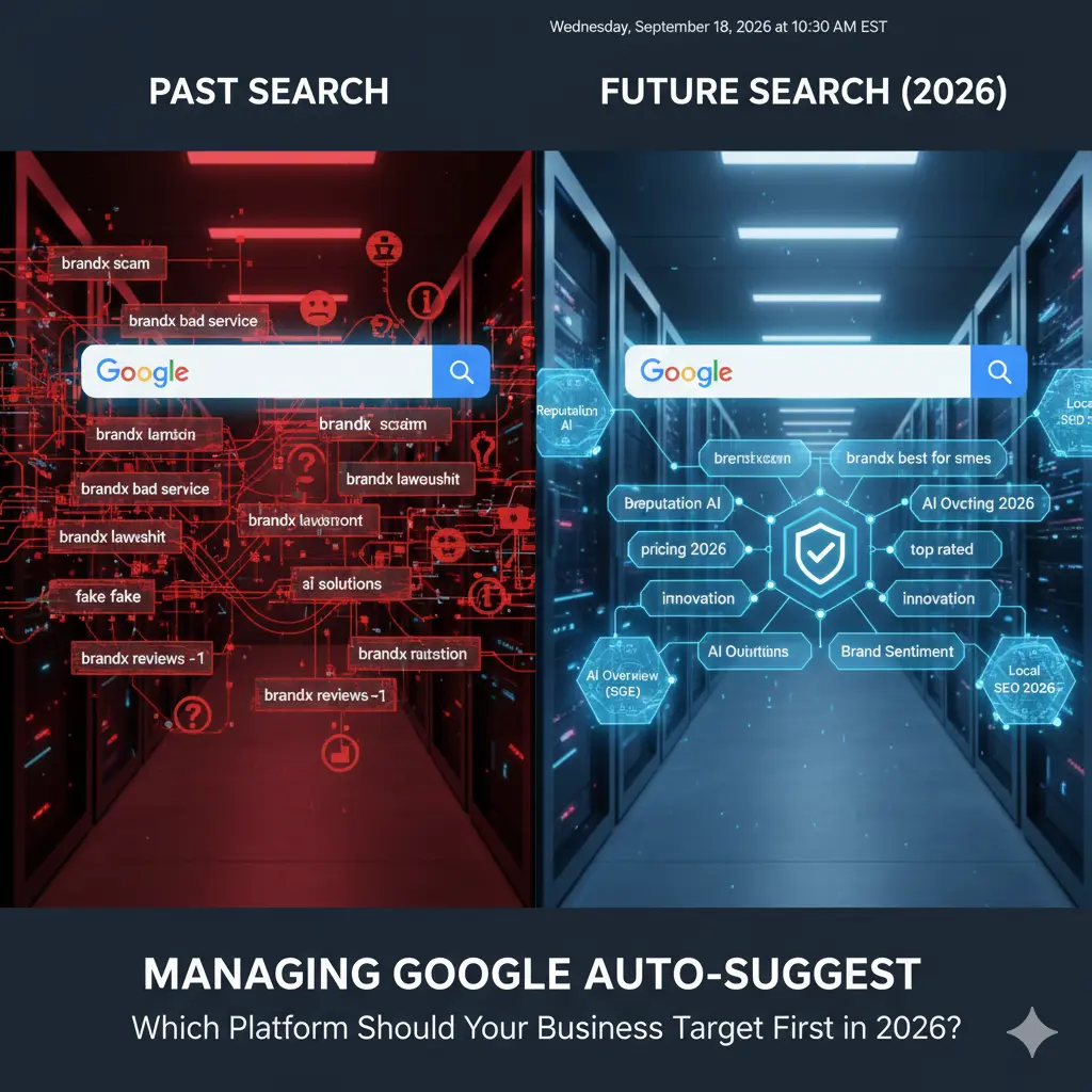 Managing Google Auto-Suggest: Which Platform Should Your Business Target First in 2026?