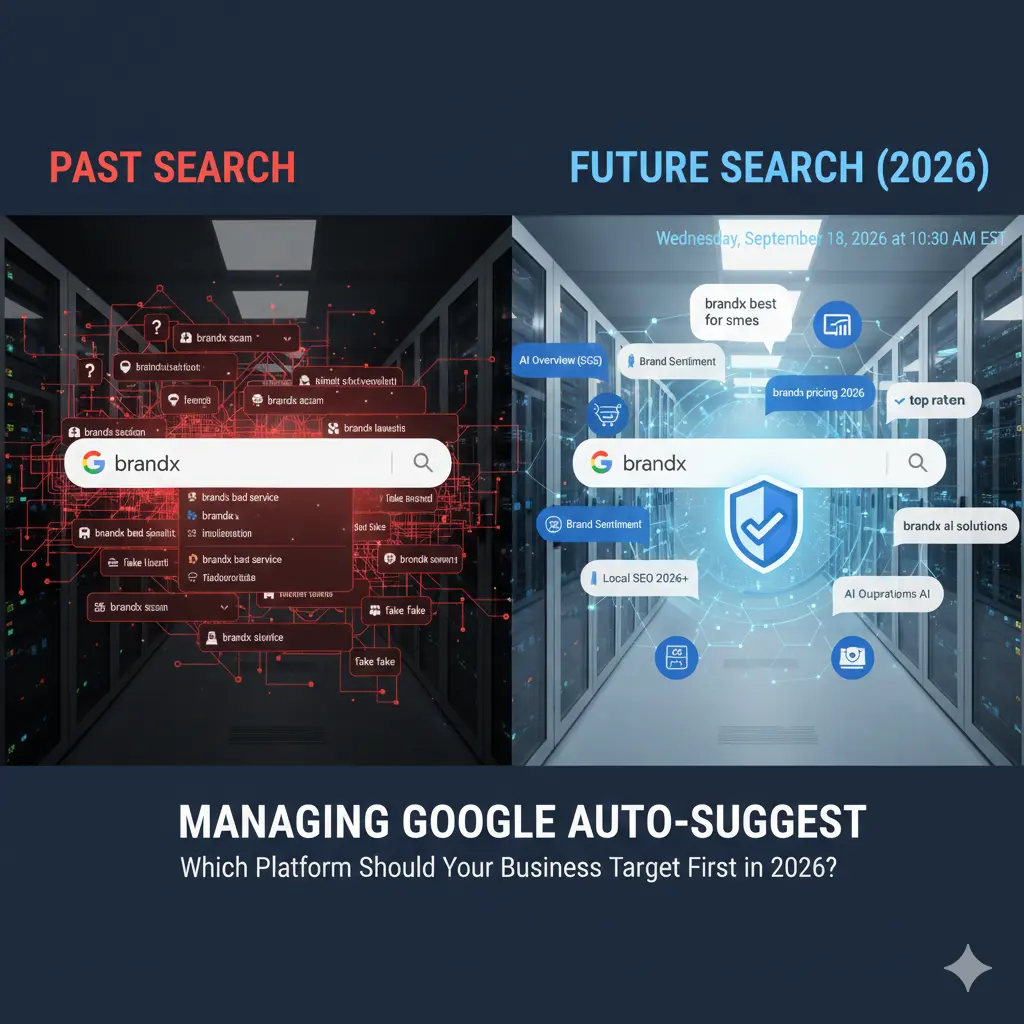 Managing Google Auto-Suggest: Which Platform Should Your Business Target First in 2026?