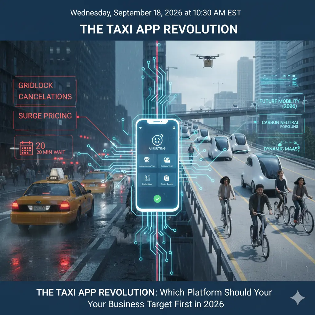The Taxi App Revolution: Which Platform Should Your Business Target First in 2026?